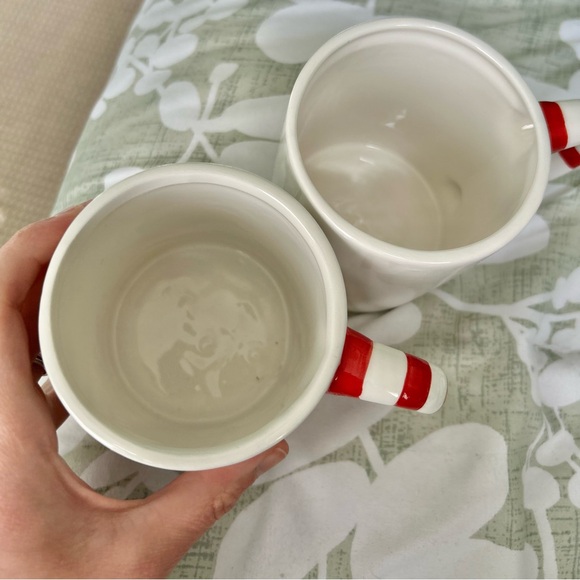 Festive Christmas Mr & Mrs Claus Ceramic Kitchen Cup Mug Set of 2 - Picture 4 of 5